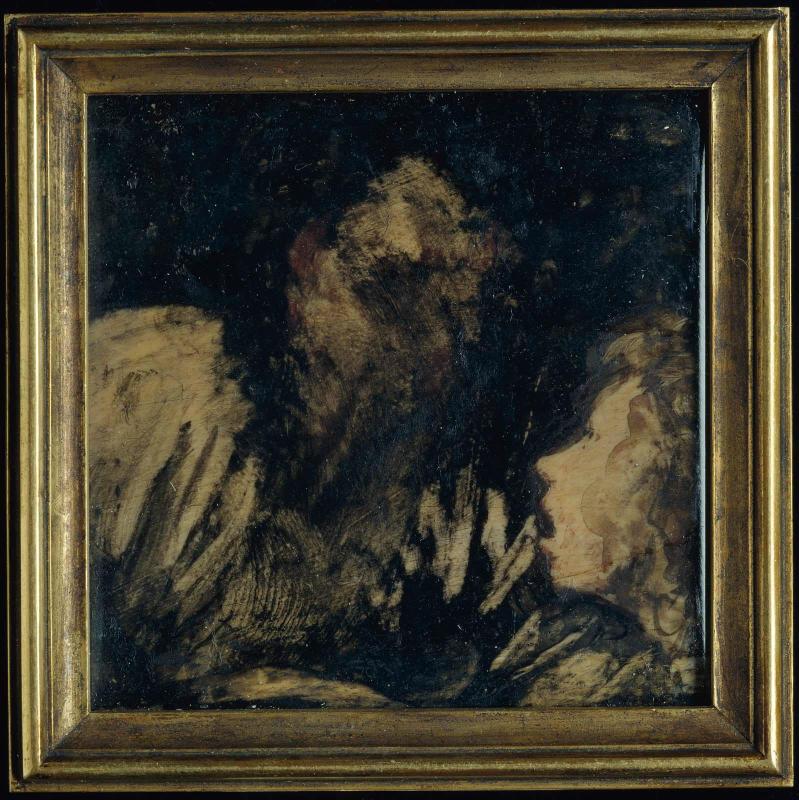 Boy Staring at an Apparition