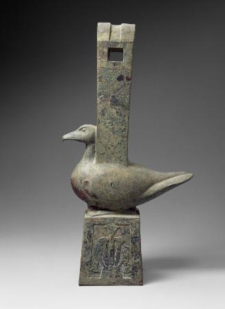 Leg from a funerary bed