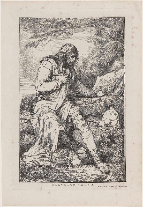 Portrait of Salvator Rosa
