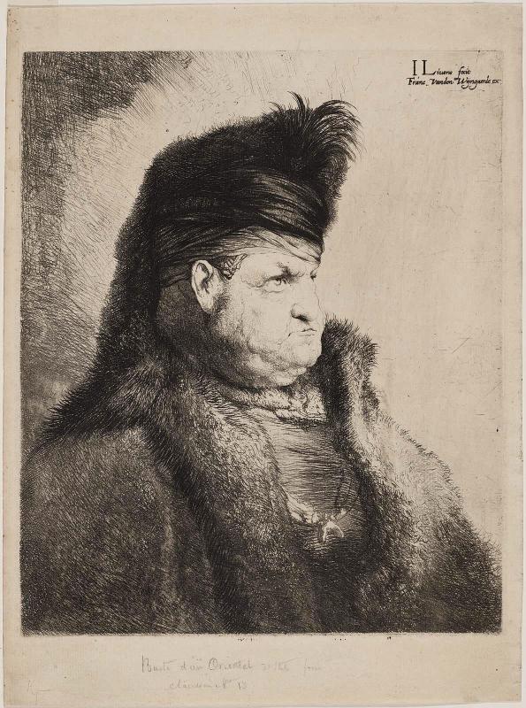 Oriental Head, Facing Right