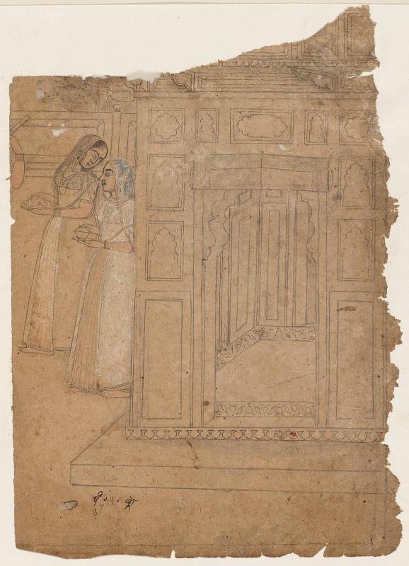 Two Maids in a Palace