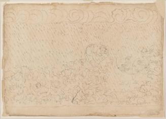 Bears and Monkeys Wounded by the Rain of Snake-Arrows