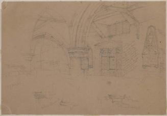 Arreton Church: interior arches