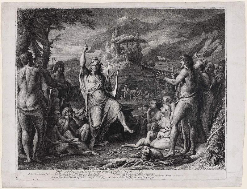 Orpheus Instructing a Savage People in Theology and the Arts of Social Life