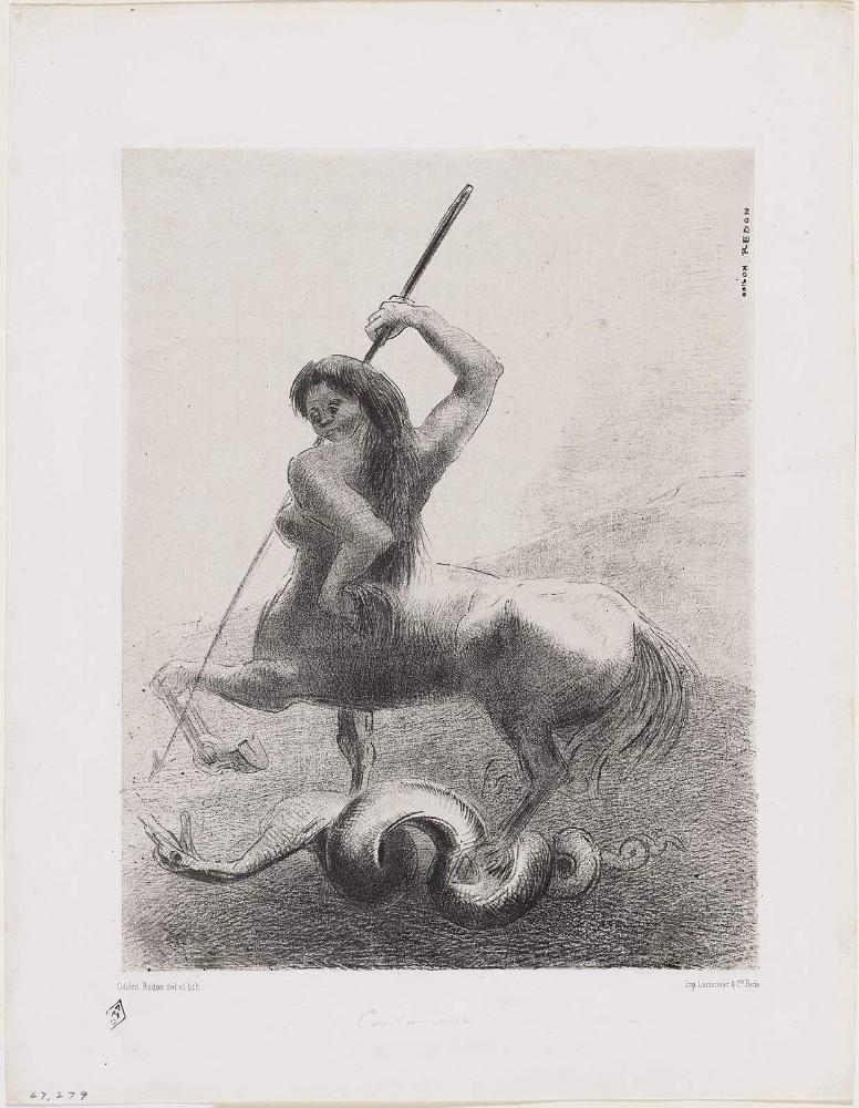 There were struggles and vain victories; Plate No. 6 from the set "The Origins"