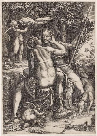 Venus Embracing Adonis