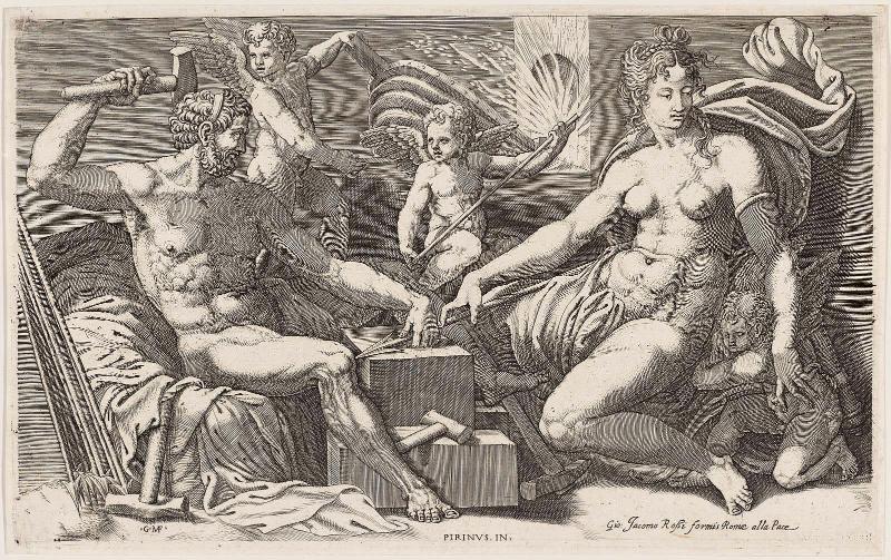 Venus with Vulcan at the Forge