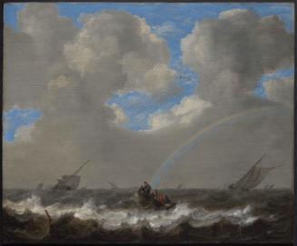 Seascape with a Rainbow