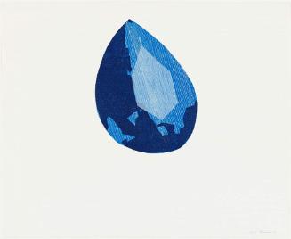 Sapphire, from the series Oxygems