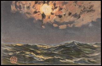 Moon on the Dark Sea