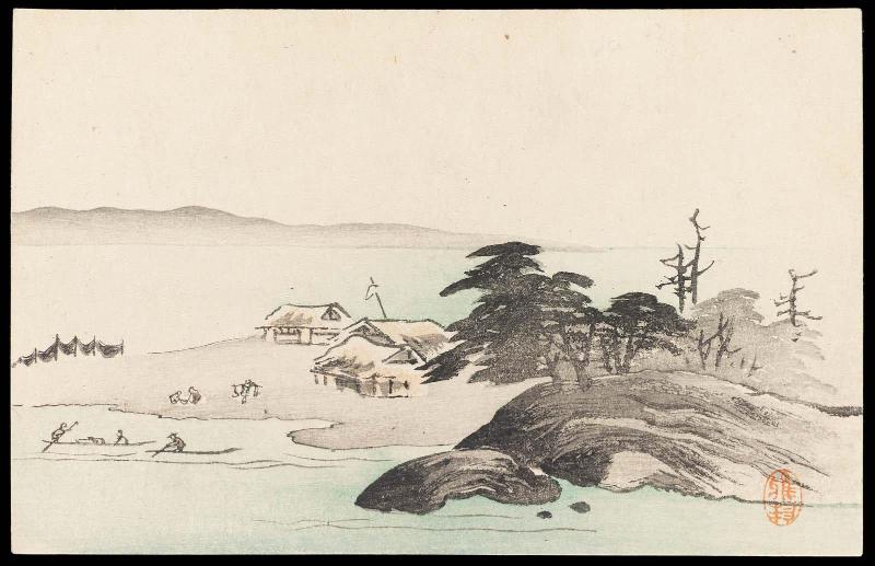 Landscape with Fishing Village