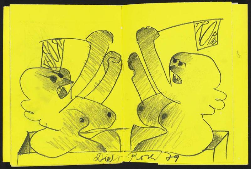 Trophies: 125 Two-Handed Speedy Drawings