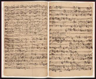 Johann Sebastian Bach Mass A major BWV 234. Facsimile of the Autographic Score and Continuo-Part.