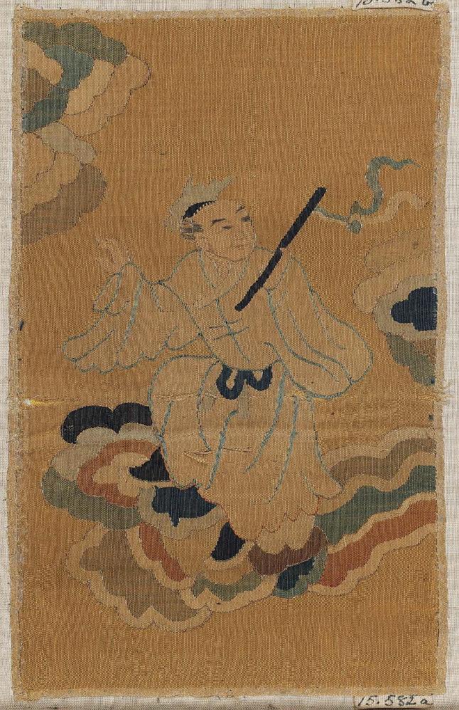 Fragment of silk tapestry