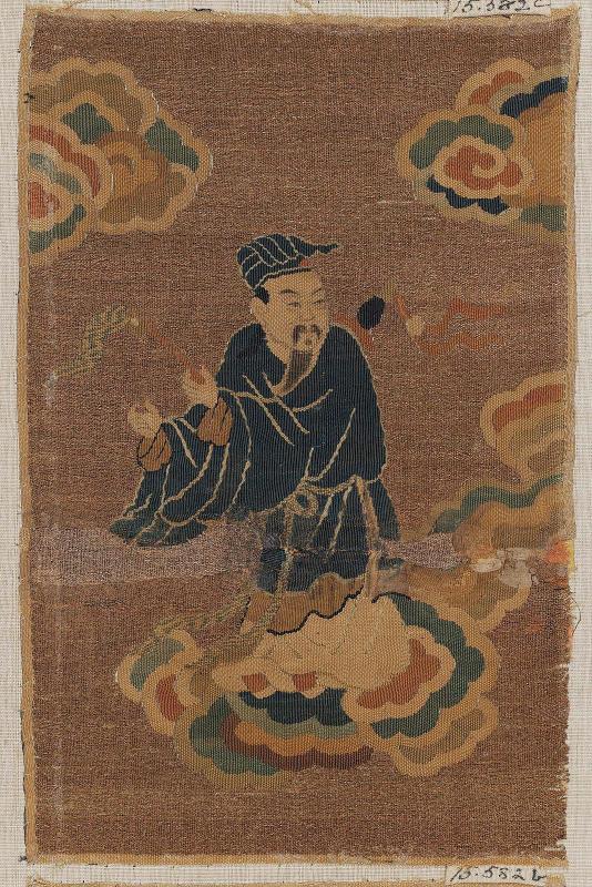 Fragment of silk tapestry (kesi)