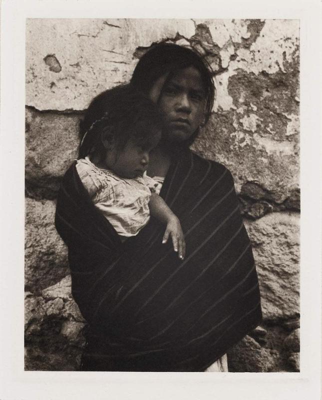 Girl and Child - Toluca from The Mexican Portfolio