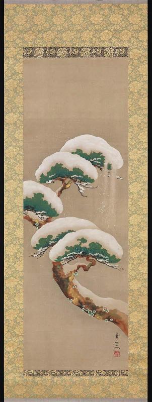 Pine Tree and Snow