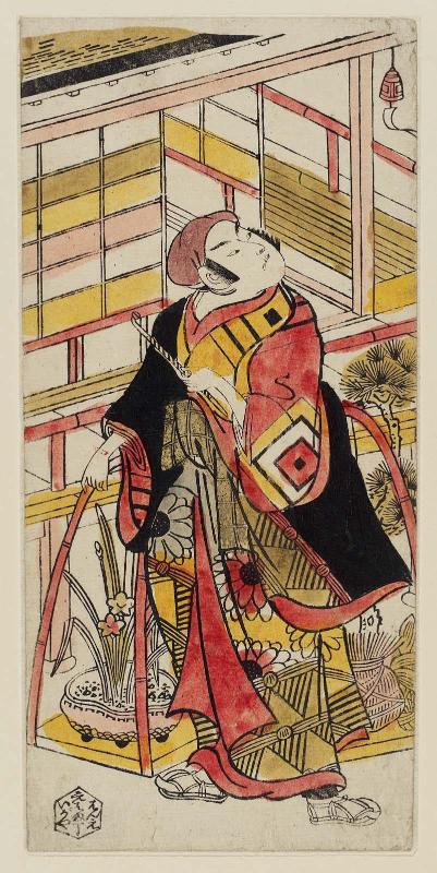 Actor Ichikawa Ebizô II as a Vendor of Potted Plants