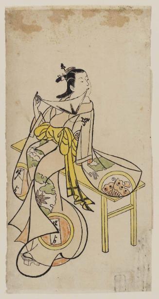 Actor Sanjô Kantarô II as Yaoya Oshichi