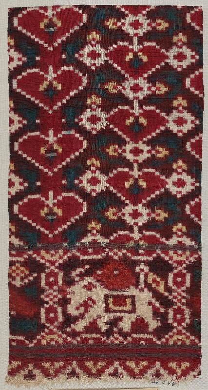 Fragment of wedding sari