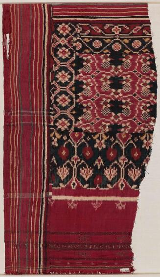 Fragments from a woman's wrapper (sari)