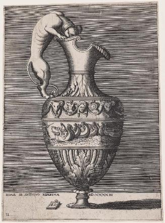 Ewer with a Handle in the Shape of a Dog