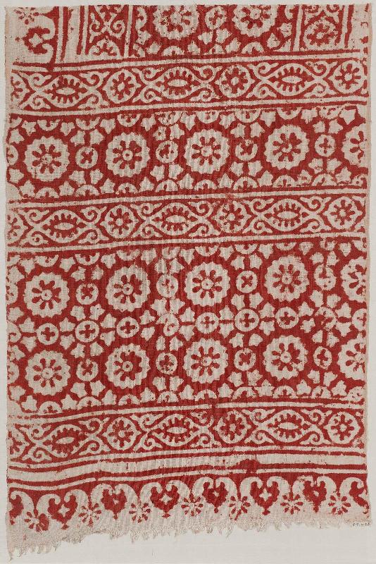 Fragment of bed cover