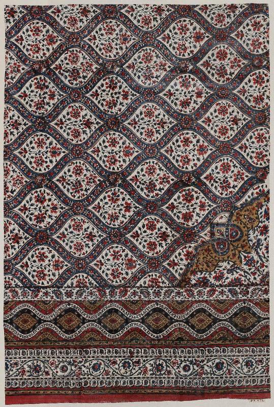 Fragment of a bed cover (Palampore)