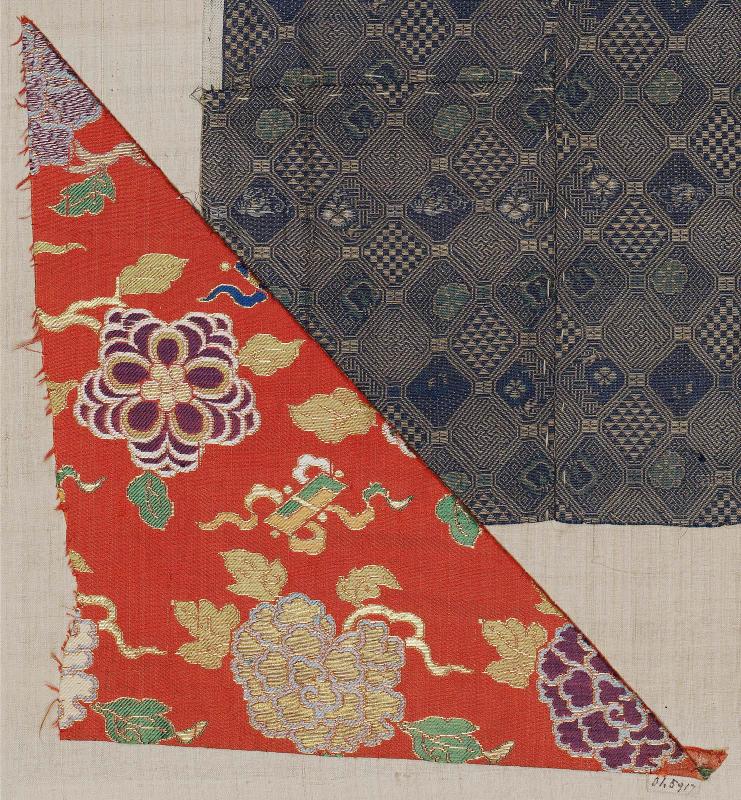 Fragment of silk