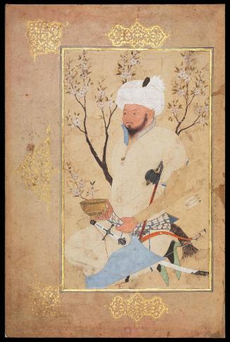 Album folio with a nobleman