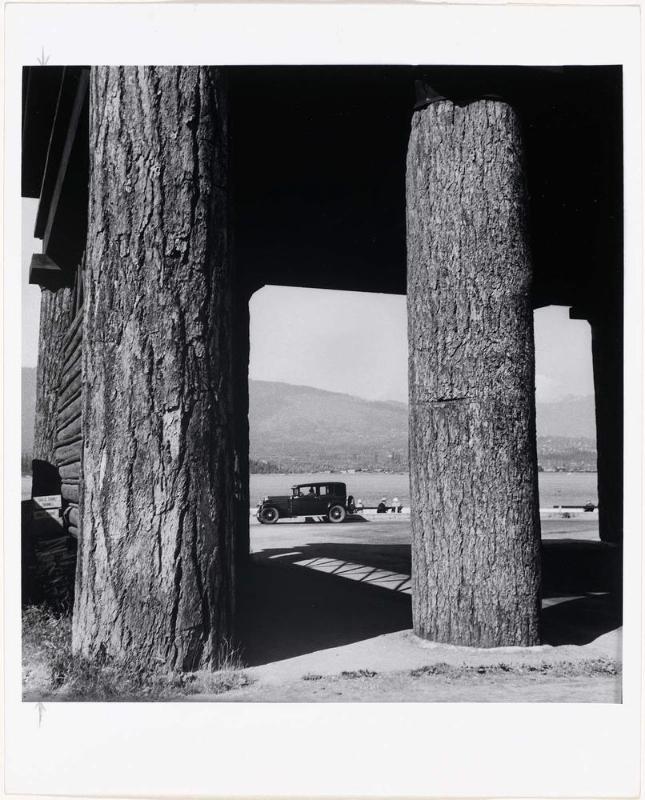Car by the Lake.  British Columbia, 1934