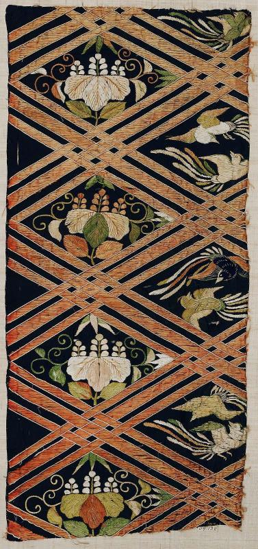 Fragment of Bugaku costume (hanpi)