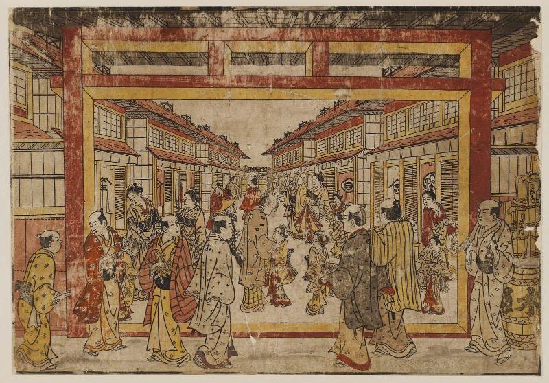 Naka-no-chô in the Yoshiwara (Yoshiwara Naka-no-chô)