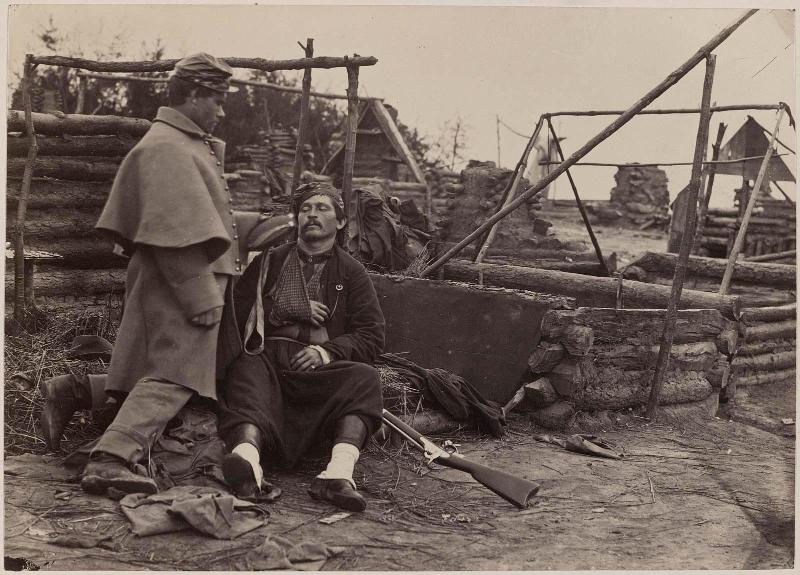 The Wounded Zouave