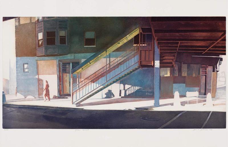 "Green Street" from the "Artist's Proof Studio Archival Portfolio II, 2000"