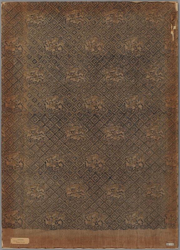 Fragment of printed cotton