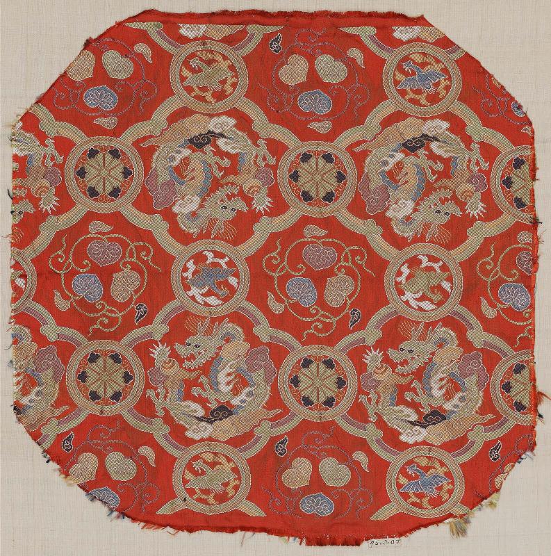 Fragment of silk