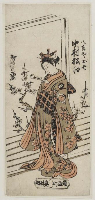 Actor Nakamura Matsue I as Yaoya Oshichi
