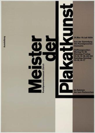 Meister der Plakatkunst