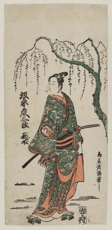 Actor Bando Hikosaburô II, aka Shinsui