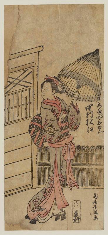 Actor Nakamura Matsue I as Mizuchaya Osen