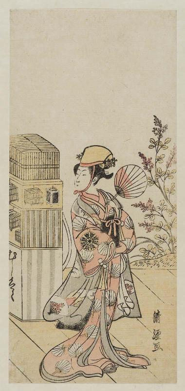 Actor Nakamura Tomijûrô I as an Insect Vendor (Mushi-uri)