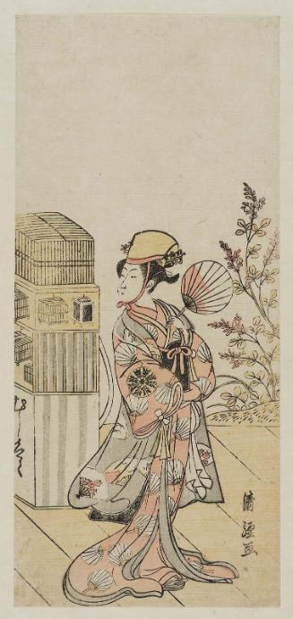 Actor Nakamura Tomijûrô I as an Insect Vendor (Mushi-uri)