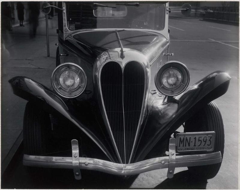Antique Car, New York (Head-on View)