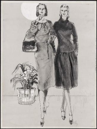 Two young women
