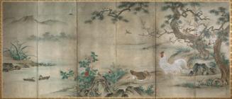 Fowl in Spring and Summer Landscape