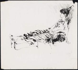 Woman in daytime dress
