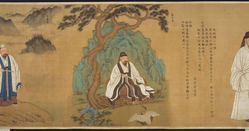 Fourteen portraits of the Daoist Priest Wu Quanjie between the ages of forty-three and sixty-three