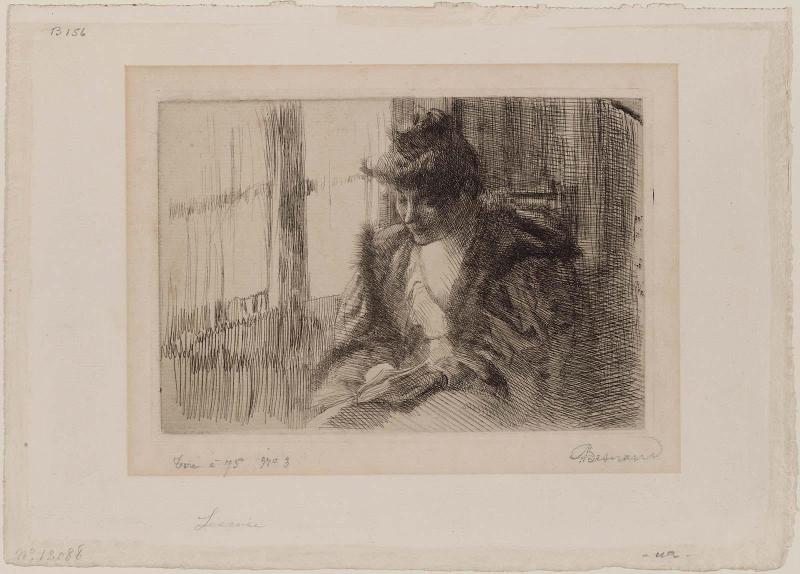 La Liseuse devant la fenetre