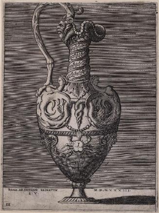 Ewer with a Handle in the Shape of an Eagle's Talons